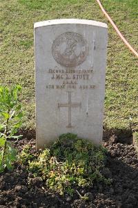 Ismailia War Memorial Cemetery - Stott, James M.